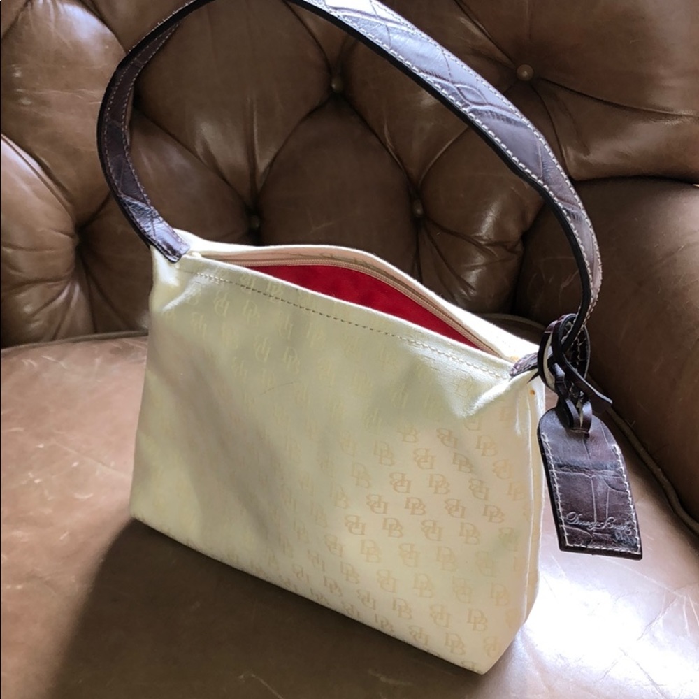 Cream Dooney and Bourke small purse